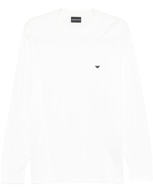 Emporio Armani Cotton Blend T-Shirt - White