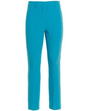 Etro Hosen mit Falten - Blau