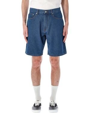 Obey Gehoorzaam Korte Broeken - Blauw