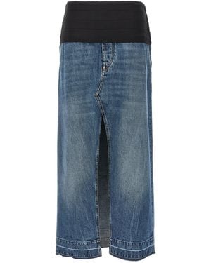 Stella McCartney Tuxedo Skirt Skirts - Blue