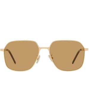 Givenchy Gv One Gold Quadratische Sonnenbrille - Braun