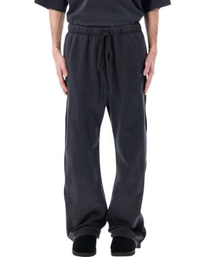 Essentials x Fear Of God Upgraded Lounge Trousers With Bold Graphic - Black