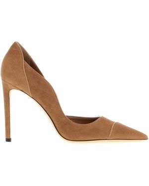 Jimmy Choo Pointed Toe Court Shoes - Brown