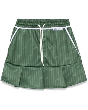 Gcds Pinstripe Minirok - Groen