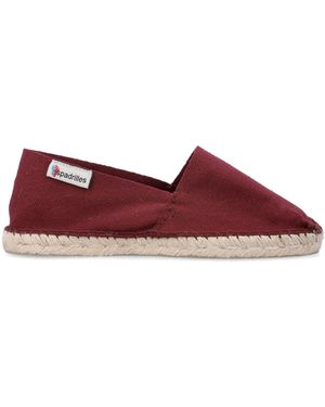 Espadrilles Flat Shoes - Red