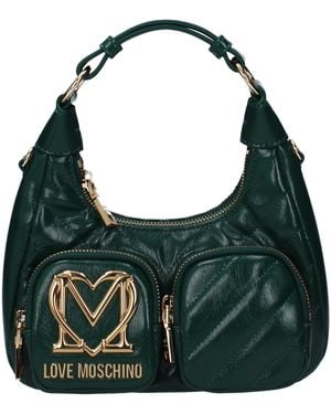 Love Moschino Borse A Mano Donna Poliuretano Verde/Muschio - Green