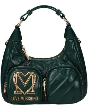 Love Moschino Liebe Moschino Handtaschen Frauen Polyurethan Grün/Mossy