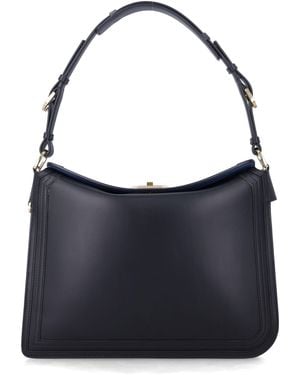 Lanvin Compagnon Leather Bag - Blue