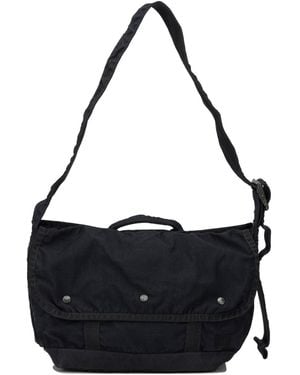 Porter-Yoshida and Co "Crag Messenger" Bolso de hombro grande - Negro