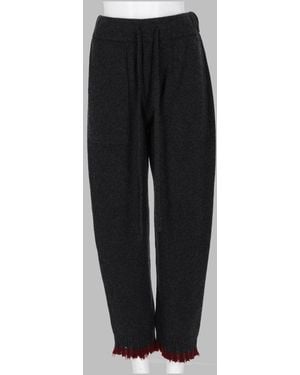 Uma Wang 100% Cashmere Pants - Black