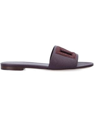 Dolce & Gabbana Chaussures Plates Violet