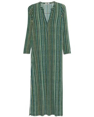 Siyu Baez-Kaftan-Kleid - Grün