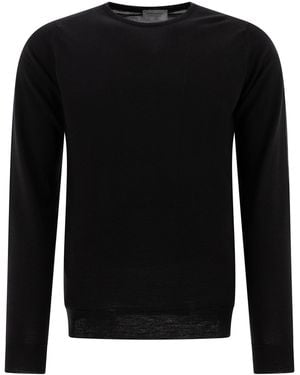 John Smedley "Lundy" Pullover - Schwarz