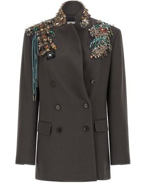 Dries Van Noten 'Bafya' Blazer - Black