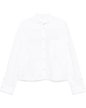 Helmut Lang Crop Apex Ov Sh.sft - Wit