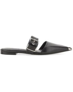 McQueen Mule Punk - White
