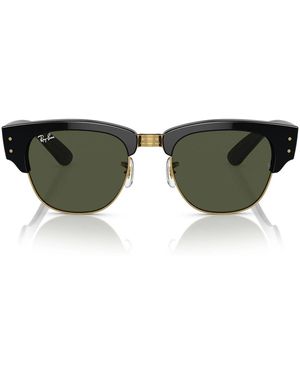 Ray-Ban Sonnenbrille Rb0316 S 901/31 Mega Clubmaster Schwarz/Grün Unisex