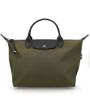 Longchamp "Le Piliage Energy" Large Bag - Green
