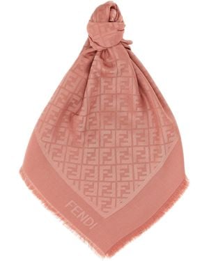 Fendi Ff Schal - Pink