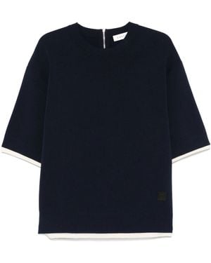Lanvin Otro, no trabajó más que Hot Rolled - Azul