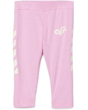 Off-White c/o Virgil Abloh Off Rounded Leggings - Pink