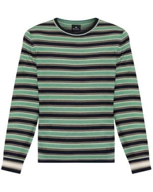 Paul Smith Gestreifter Pullover - Grün
