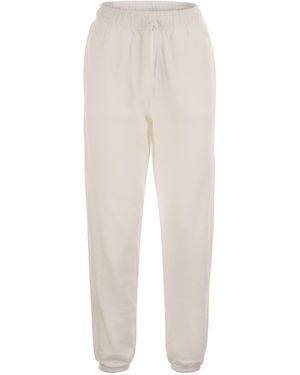 Polo Ralph Lauren Plush Sports Trousers - White