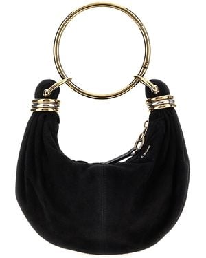 Chloé Bolso de chloé 'brazalete Hobo Mini' - Negro