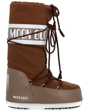 Moon Boot "Icon" Boot - Brown