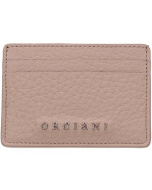Orciani Portemonnees Poeder - Grijs