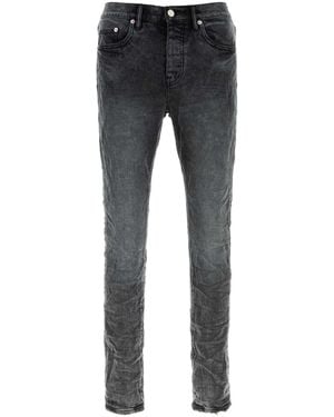 Purple Denim Stretch Denim Jeans - Black