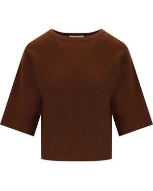 Marella Cottage Top - Brown