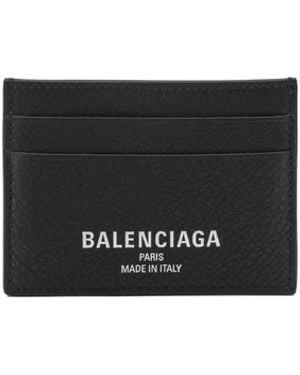 Balenciaga Leather Cardholder - White
