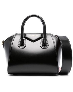 Givenchy Antigona Spielzeuglederhandtasche - Schwarz