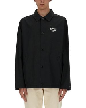 A.P.C. "Regis" Blouson - Schwarz