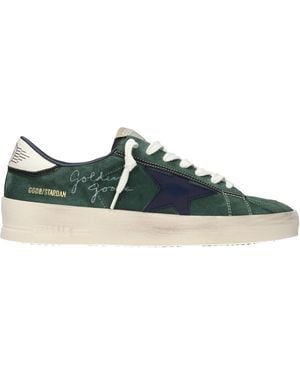 Golden Goose Trainers Stardan Suede/Dark - Green