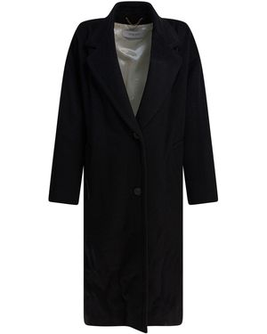 Golden Goose Einreihiger Cocoon-Mantel von - Schwarz