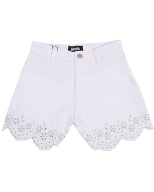 Molo Pantaloncini Adalyn S - Bianco