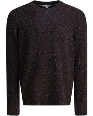 Alex Mill Wollpullover "Donegal". - Schwarz