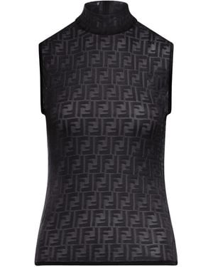 Fendi Tops - Black