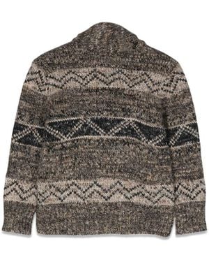 Dolce & Gabbana Mini Prairie Cardigan For Boys - Grey