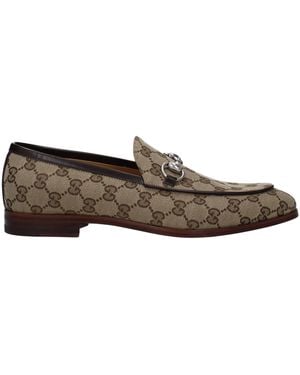 Gucci Moccasins Fabric/Ebony - Multicolour