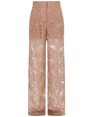 Sportmax Lace Pants - Natural
