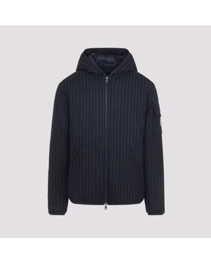 Moncler Ceze Omkeerbaar Jack Met Capuchon - Blauw