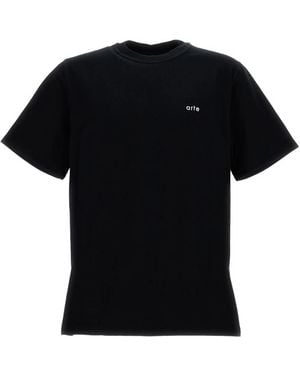 Arte' Back Poster T-shirt - Zwart