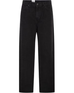 Carhartt Vaqueros de mezclilla negros de corte relajado Aaron de