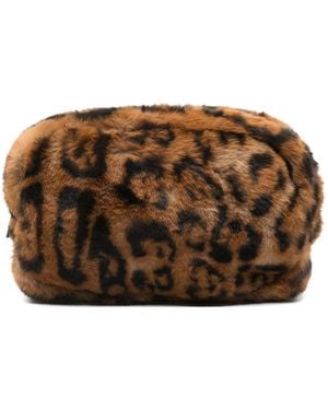 Apparis Noor Leopard Pouch - Brown