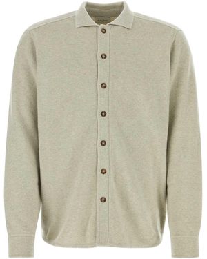 LeKasha Light Cashmere Cardigan - Gray