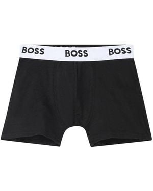 BOSS Boxer Con Banda Logata - Black