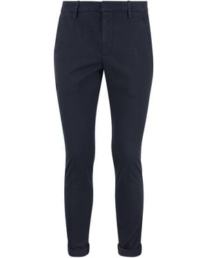 Dondup Gaubert Slim Fit Pants - Blue